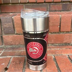 NBA ATLANTA HAWKS BASKETBALL CROME TUMBLER CUP
